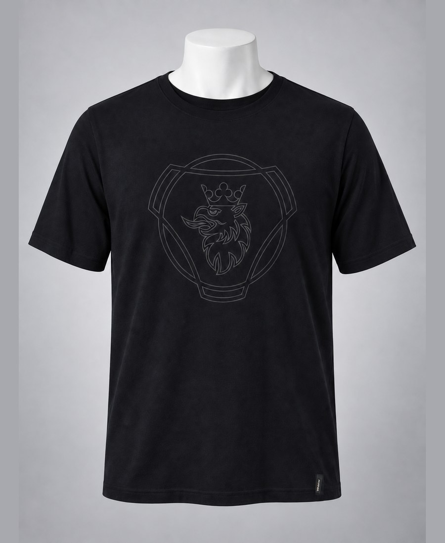 Camiseta con impresión tonal